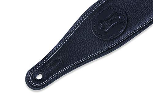 Levy’s Leathers M17SS-BLK Sangle de Guitare Supersoft Garment Leather Tripple Ply Premium Top Grain Signature Logo… - Les Beatles, Paul McCartney, John Lennon, RIngo Starr, George Harrison Levy's Leathers M17SS-BLK Sangle de Guitare Supersoft Garment Leather Tripple Ply Premium Top Grain Signature Logo… – Image 4