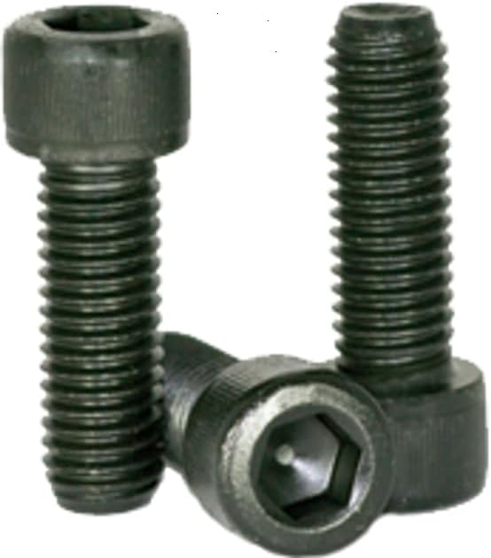 #4-40 x 5/16" Cylindrical Socket Head Cap Screws (Pack of 20), Alloy Steel, Black Oxide, Allen Socket Drive, Hex Bolt Fasteners, Full Thread, Coarse Machine Threaded - by Chipmunk Hardware