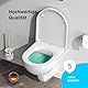 AM.PM Hit - Spülrandloses Wand-Hänge-WC inkl. WC-Sitz mit Soft-Close-Absenkautomatik - Wand-WC Hängend ohne Spülrand, Hänge-Toilette Spülrandlos aus Keramik, Tiefspüler WC, FlashClean, Weiß