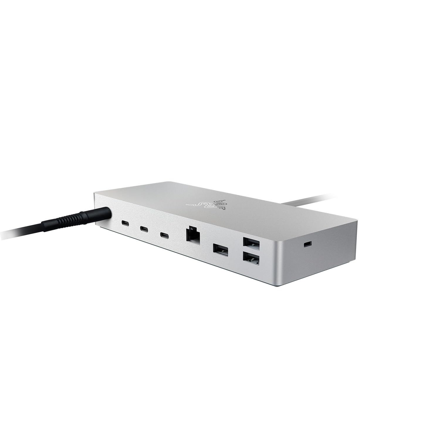 Razer Thunderbolt Dock 4 - Dock Thunderbolt 4 compatto progettato per Mac (La larghezza di banda e la versatilità che hai sempre voluto, Più veloce che mai per Mac) Bianco