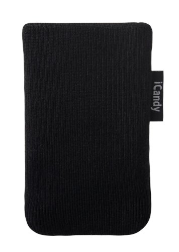 iCandy ICD2309 - Calcetín/funda para smartphones, color negro