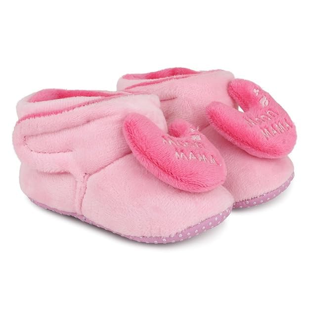 Star Fish Newborn Baby Boys & Girls 3 TO 6 Months Skin Friendly Comfortable & Breathable Booties (Pink Rani-1225) (B0D473C1LQ) Amazon Price History, Amazon Price Tracker