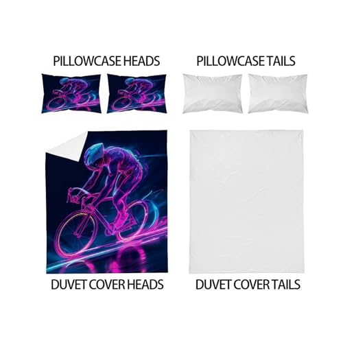 Housse de couette microfibre avec zip pour des nuits douces - 4