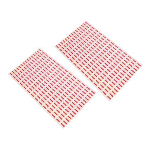 Étiquettes flèches rouges autocollants petits stickers adhésifs marquage indicateurs direction