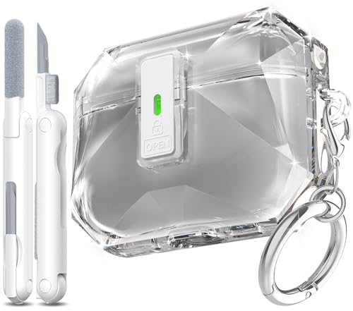 Protection AirPods Pro 3 transparente R-fun pour le sport et les trajets