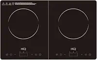 Cooktop de Indução HQ 2 Bocas Portátil 2000W Preto HQ-IDS3502 127V