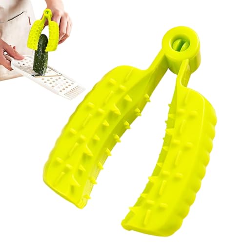 Protector de dedos para cortar alimentos, protector de rebanador de frutas | Protector de rallador de verduras antideslizante, herramienta de agarre de alimentos para cortar verduras, jengibre
