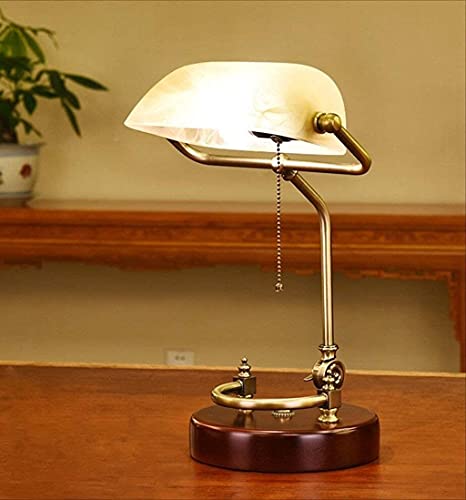Lampe de banquier administratif pour lire confortablement le soir