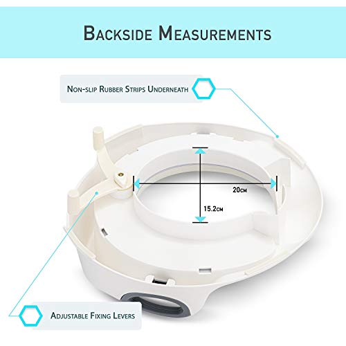 Regal-Smith-Potty-Training-Toddler-Toilet-Seat-for-Baby-Boys-Girls-with-Safety-HandlesSplash-Guard-Changeable-Cushion-Cleaning-Brush-and-Backrest-for-Kids-Children-Apply-to-Round-and-Oval-Toilets