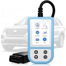 OBD2 Scanner Diagnostic Tool, Car Code Reader for Cars and Trucks with Live Data Graph & Battery Test, Car Diagnostic Scanner for Check Engine Light with 2.4" LCD, 15 Languages for Vehicles After 1996
