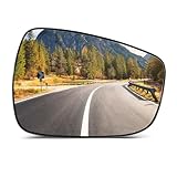 SCITOO Side View Mirror Glass Passenger Right Side Fit For 2011-2016 For HYUNDAI ELANTRA W/O HEATED Replacement Exterior Mirror Glass