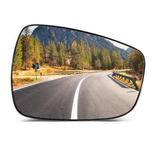 SCITOO Side View Mirror Glass Passenger Right Side Fit For 2011-2016 For HYUNDAI ELANTRA W/O HEATED Replacement Exterior Mirror Glass