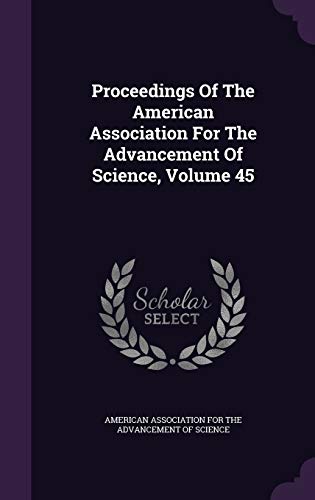 Proceedings of the American Association for the... 1342828194 Book Cover