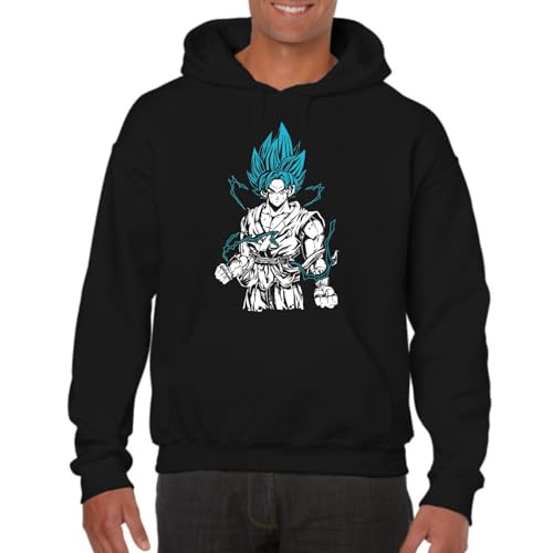 the Fan Tee Sudadera de Hombre DB Ball Dragon Anime Bolas Manga Goku Vegeta Piccolo Gohan Super 335 L