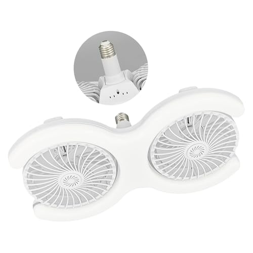 Luz de ventilador de techo E27 para espacios reducidos