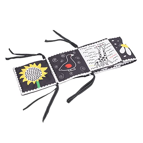 Washable Soft Fabric Book with High Contrast Colors for Cognitive Development for Babies Ideal The Early Education (#3)