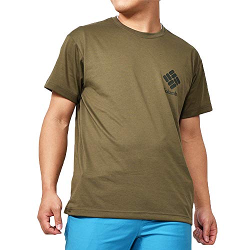 アーバンハイクショートスリーブ Tシャツ PM0052 メンズ L Stone Green Square