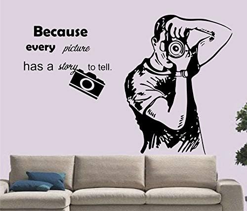 vOlXo PVC Vinyl Photography Boy Printed and Wall Sticker (Black, 60x90cm) (B0D47Y5GL6) Amazon Price History, Amazon Price Tracker