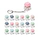 Keyboard Fidget Toy - 18PCS Fidget Keyboard Keychain Keyboard Clicker Fidget Toy Stress Relief Keyboard Fidget Clicker