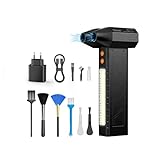 XJUGEZ Limpiador de Aire Comprimido de Doble Motor para PC, Ideal para Aptops y Teclados