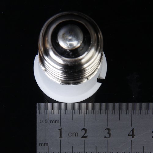 Image of Plastic Bulb Holder 1 Socket Enlarger Adapter (White)Pack of 1