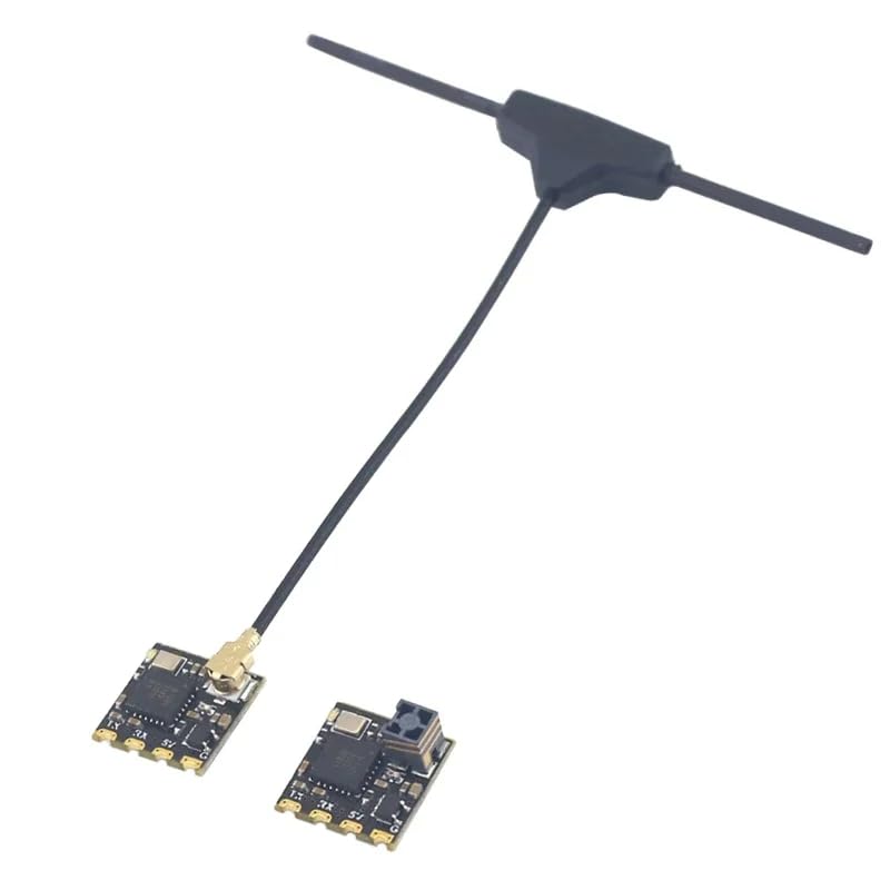 Ricevitore ELRS Mini 2.4GHz RX SX1280 EXPRESSLRS Nano a Lungo Raggio for RC FPV Drone da Corsa a Lungo Raggio Quadricottero(ELRS Lite Receiver)