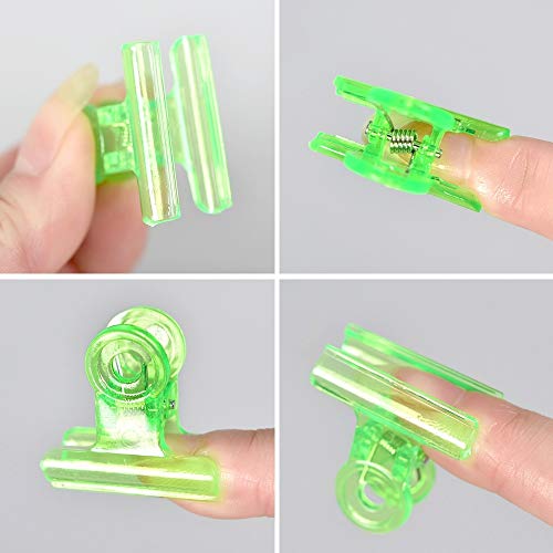 KADS Nail Tip Curing Clips Nail Form Clamps for Poly Nail Gel Shaping & Fix