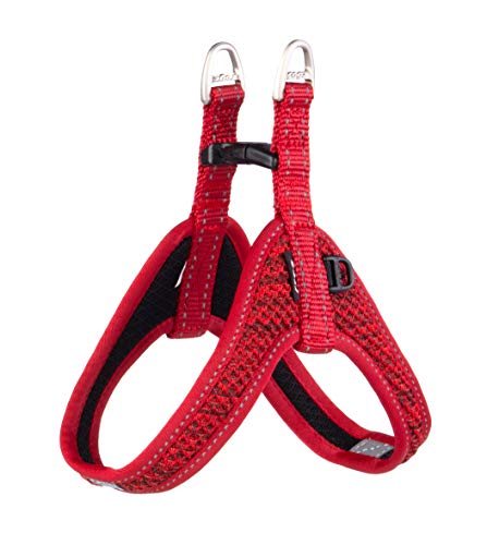 ROGZ SJQ41.C Fast-Fit Geschirr, S, Rot