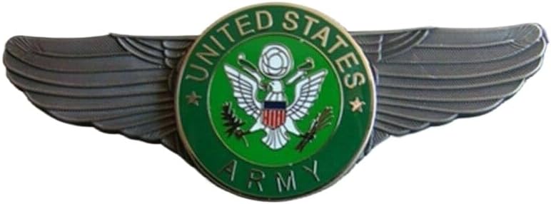 Reproduction SOUVENIR UNITED STATES US ARMY AIRBORNE PILOT WING BADGE INSIGNIA METAL PIN