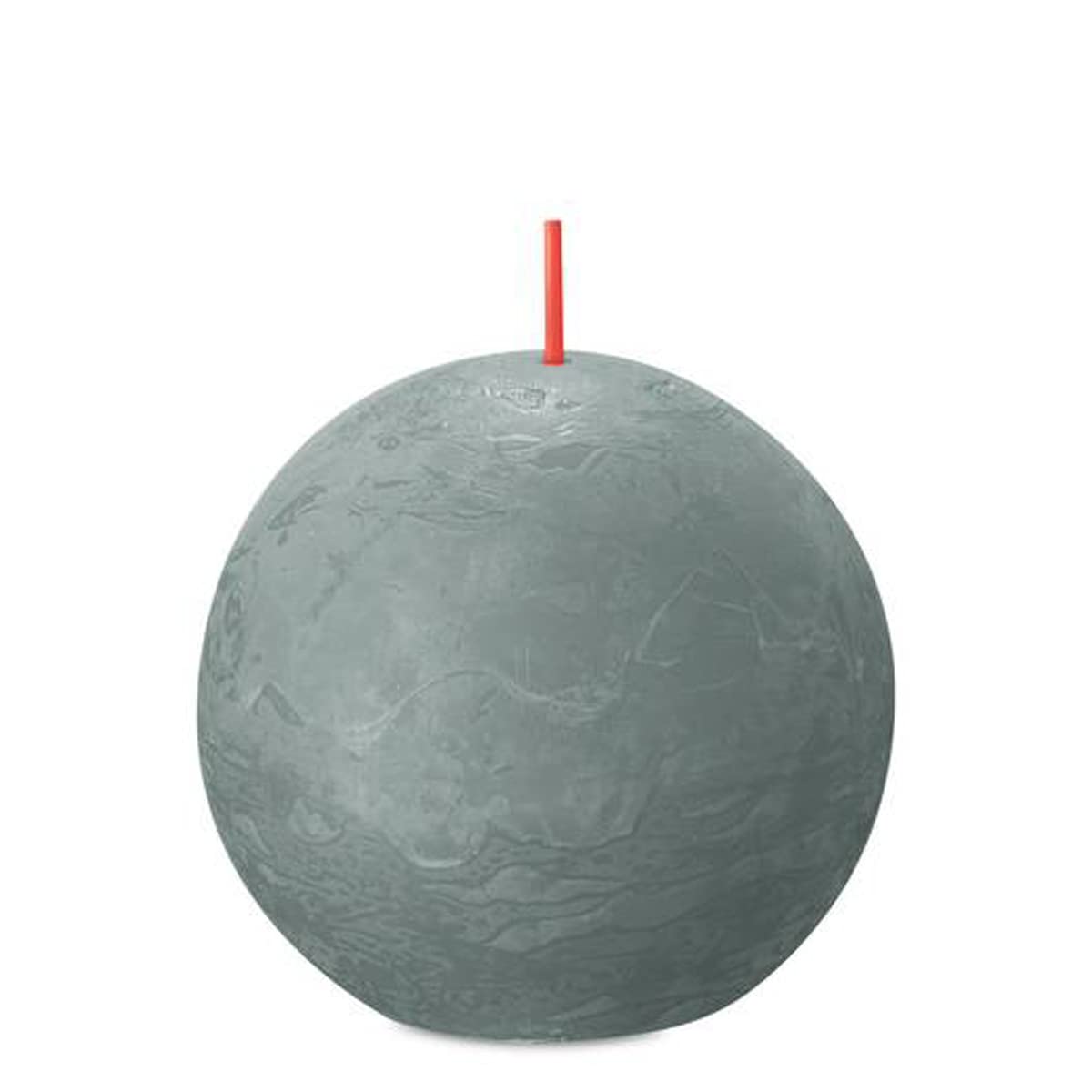 BOLSIUS Eucalyptus Green Rustic Ball Candle 8cm