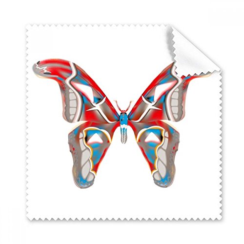 Chiffon microfibre pour lunettes à motif papillon 3D haute absorption anti-traces pour smartphone