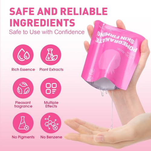 KONEUK 12 Pack Collagen Hydrating Face Masks Skincare, Sheet Face Mask for All Skin Types, Facial Masks Set for Women Skin Care, Face Mask Bulk Spa Gifts for Women - Thumbnail 5