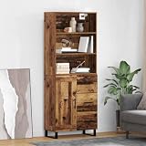 Montaggio semplice e aspetto elegante: la credenza è facile da montare con un solo cacciavite, consente un montaggio senza stress e si adatta armoniosamente a qualsiasi stile di casa grazie al suo design chiaro e all'elegante pannello posteriore.