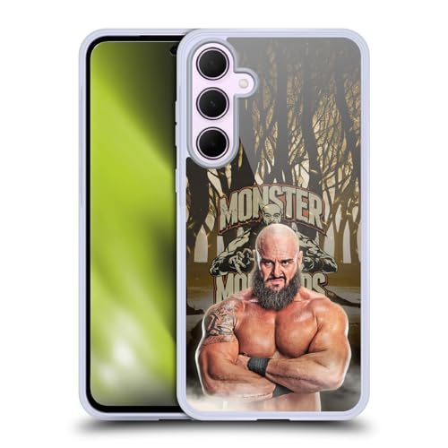 Head Case Designs �������C�Z���X WWE Portrait Braun Strowman �Q���P�[�X [�~���^���[�O���[�h�ی�] Samsung Galaxy A35 5G�Ή�