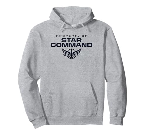 Sweat à capuche Disney Pixar Lightyear Star Command gris pour adulte