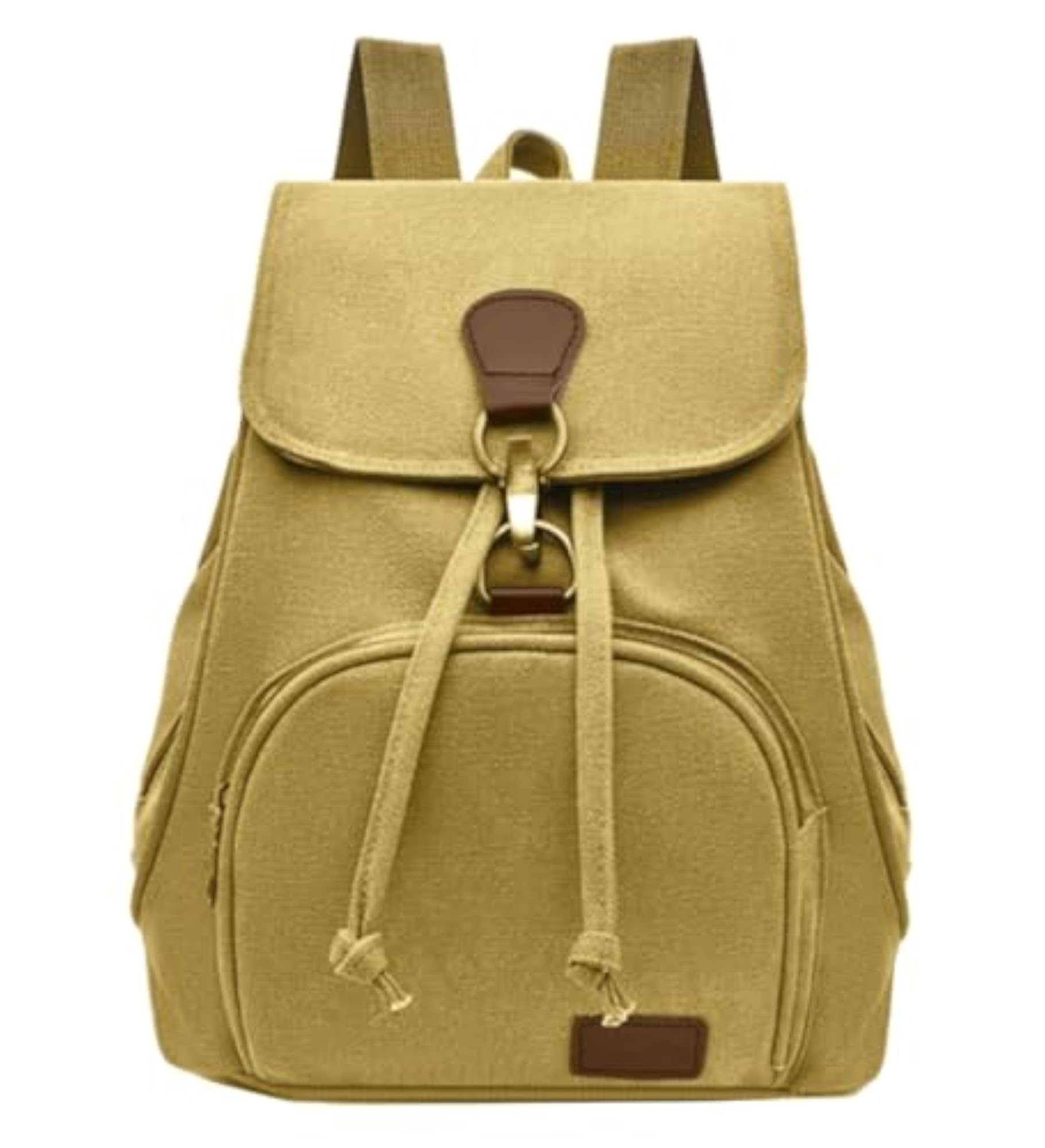 Retro Canvas Shoulder Backpack, Vintage Style