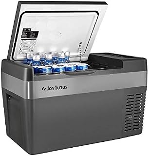 JoyTutus Car Refrigerator, 26 Quart Portable Refrigerator 12/24V Portable Fridge (-7.6℉-131℉) Car Cooler