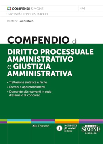 Compendio di Diritto Processuale Amministrativo e Giustizia Amministrativa