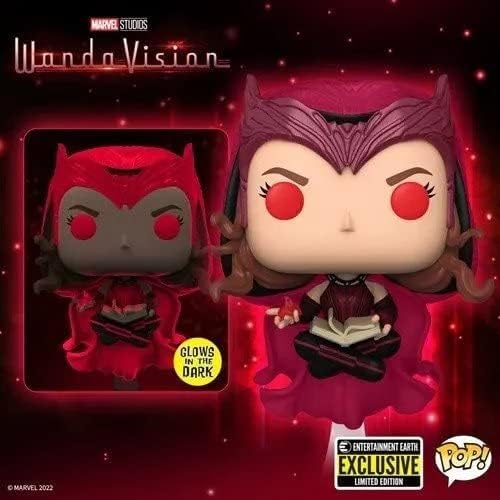 Miniatura 3 de Funko Pop Marvel Doctor Strange Multiverse of Madness - Figura de vinilo pop que brilla en la oscuridad de la Bruja Escarlata  Exclusivo de