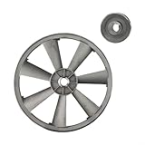 [Rappel des tailles] Veuillez vérifier votre propre tableau des tailles plutôt que le tableau des tailles d'Amazon ; mesurez votre poulie et votre arbre de moteur existants à la bonne ouverture et à la rainure de clavette.