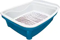 Furacão Pet Banheira Gato Classic Plus Azul Para Gatos