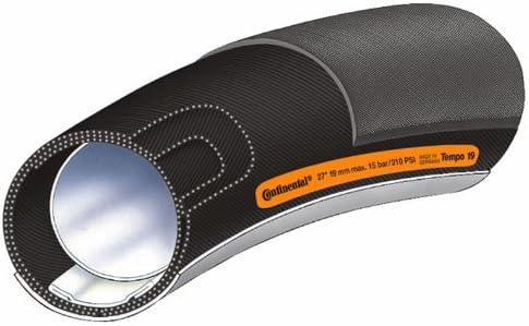 Continental Tempo Tubular Track Bicycle Tire (27 x 3/4, Tubular, Black)