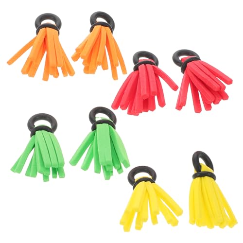 HANABASS Small Lightweight Fly Fishing Floats 8pcs with Foam Strike Indicators Kit for River Stream Fishing