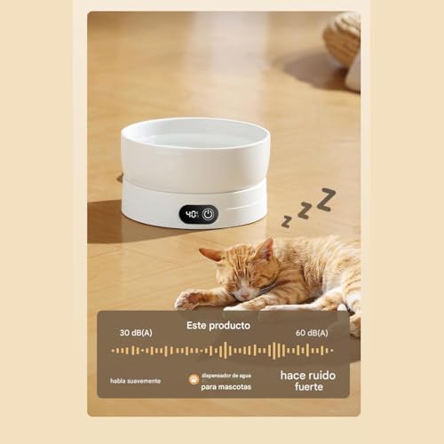 Gamelle chauffante pour chats et chiots avec 4 réglages de température - 5