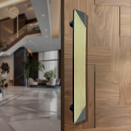 Image of Elara 14 Inches Pull Handle, Brass Finish and Clear Finish 5 Years Warranty, Strong and Rust Free. (EPH-14 Brass Antique, 350mm)