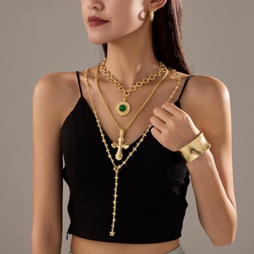 GZQ Long Y Necklaces for Women,Unique Chain Drop Trendy Jewelry Gifts Sophisticated for All Occasions(N6-E)3