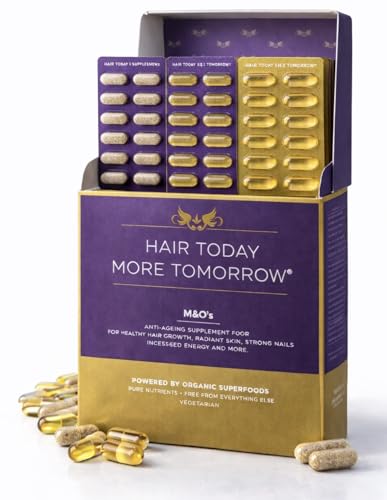 Hair Growth & Hair Loss Multivitamin - Award-Winning Anti-Ag
