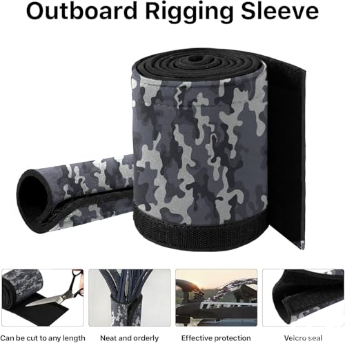 60" Trolling Motor Cable Sleeve, Great for Cables and Extension Cords by MJFSGYO - Used condition - Image 5