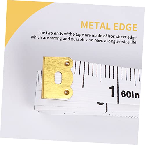 Set portátil mini cinta métrica redonda flexible miniatura 4