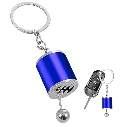 Pxobiug Car Gearbox Keychain, Creative Auto Part Model Shift Lever